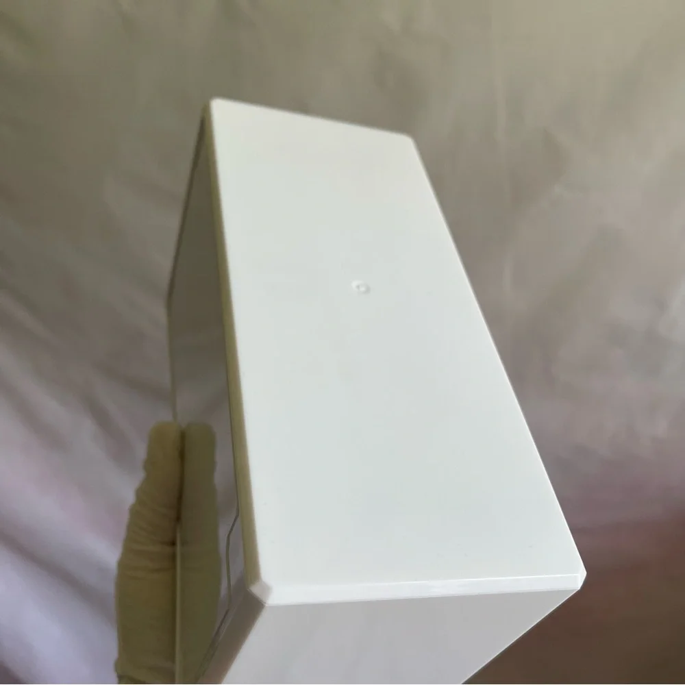 White Acrylic Multi-Drawer Cosmetic Organizer